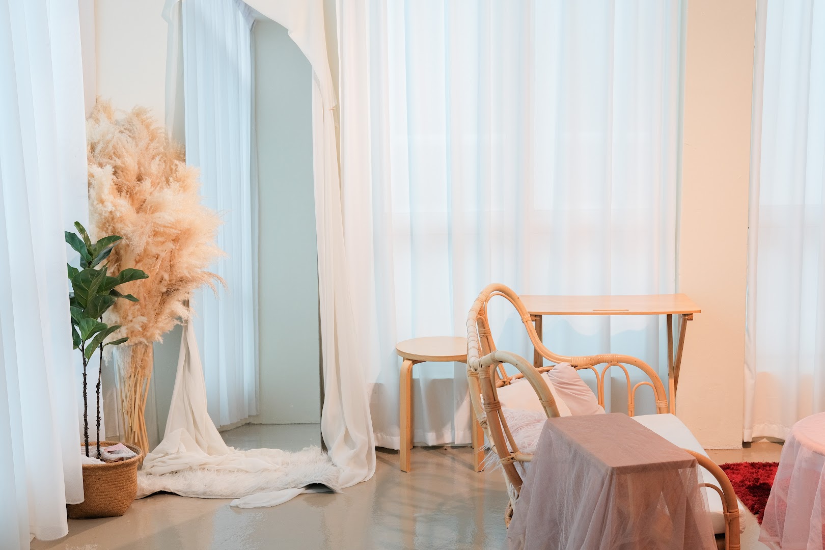 Blush Wedding and Bouquet gallery photo