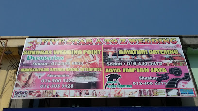 Five Star A To Z Wedding, Bridal Shop in Butterworth