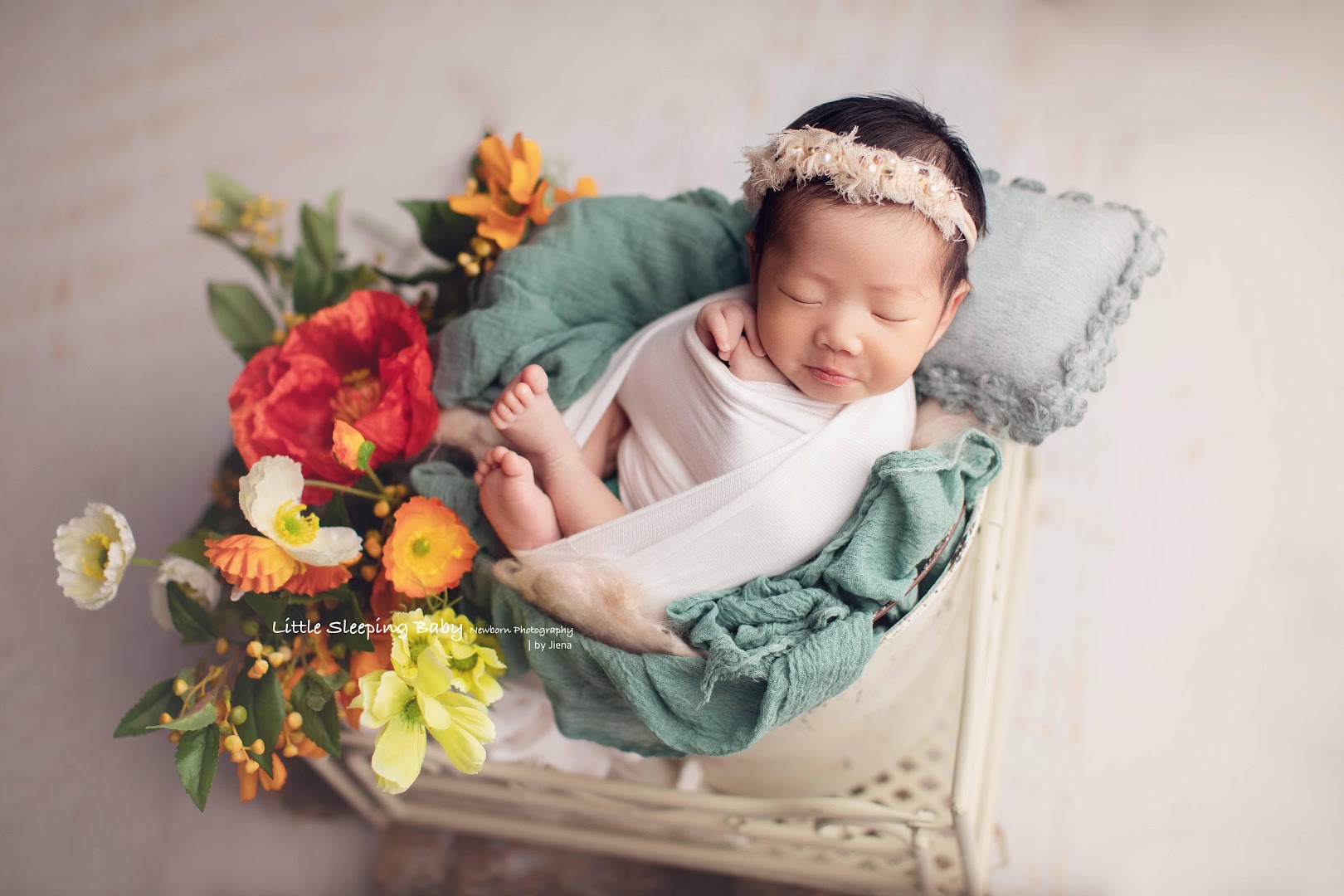 Little Sleeping Baby Newborn Photography gallery photo