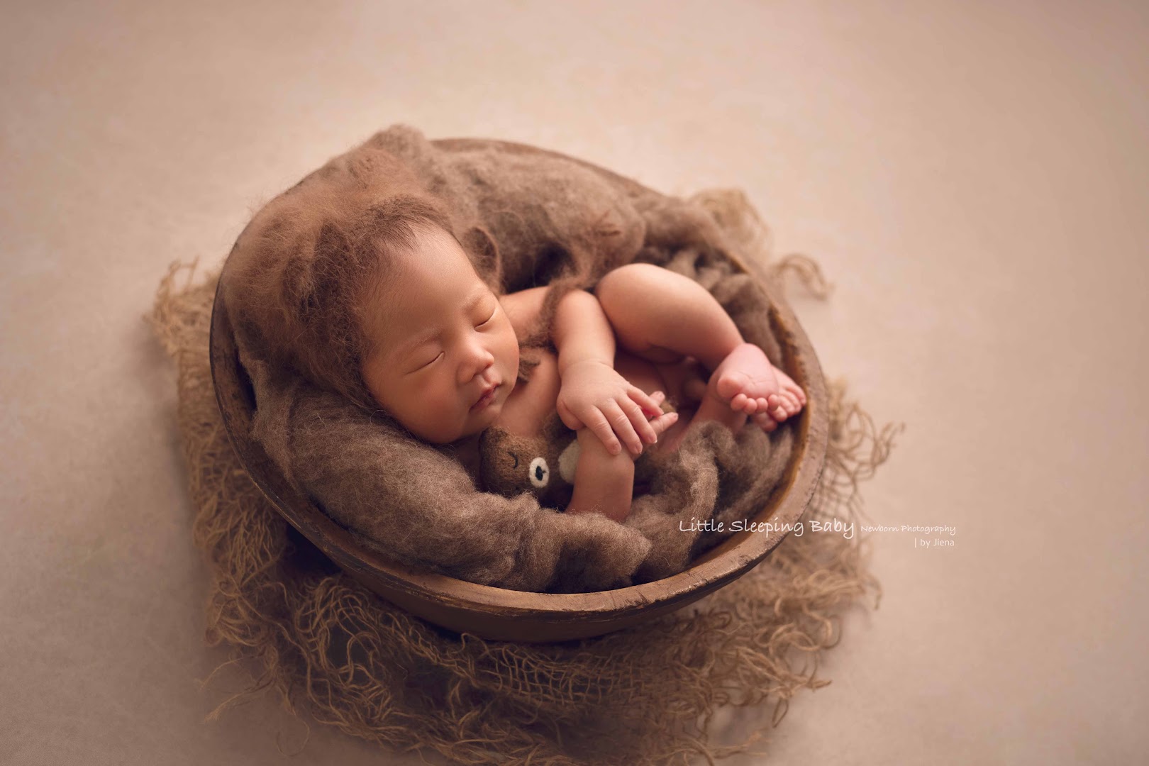 Little Sleeping Baby Newborn Photography gallery photo