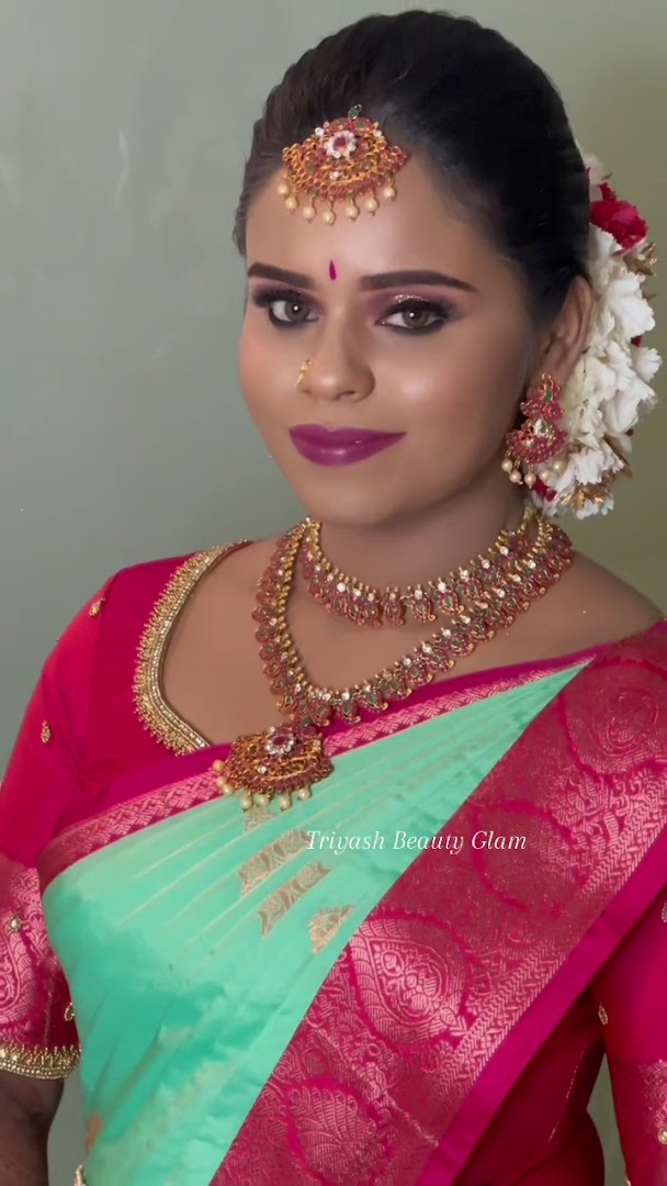 Triyash Beauty Glam (Bridal Makeup & Saree Pre-Pleating) gallery photo