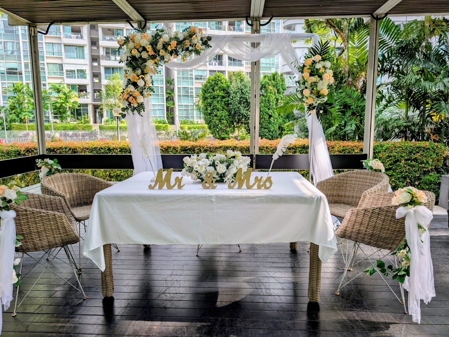 Wingding Event Styling | ROM Wedding Decoration Singapore | Company Event Decoration gallery photo